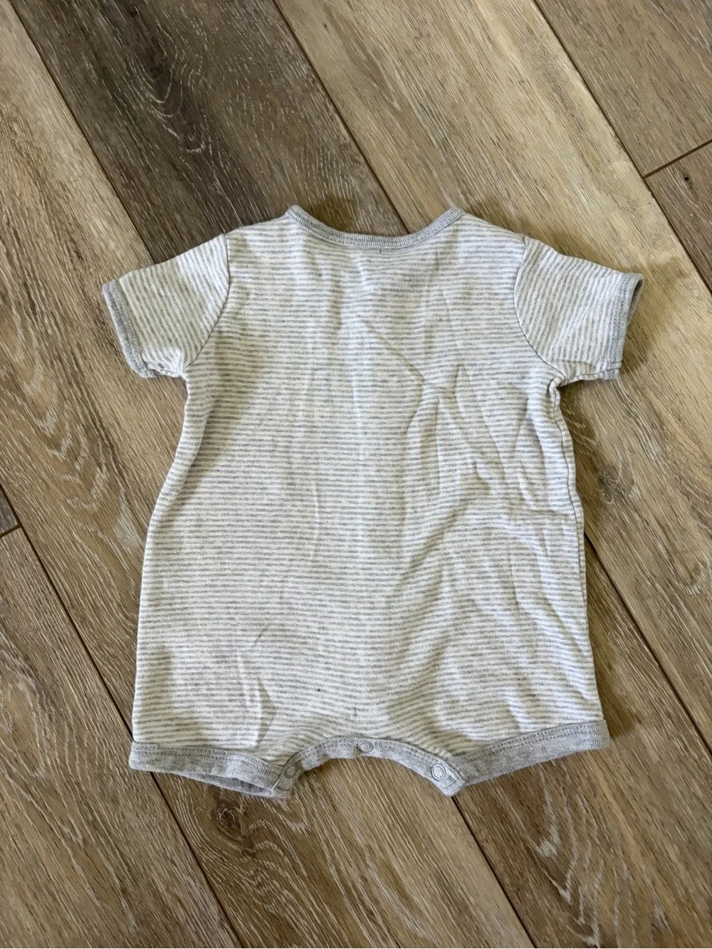 Carter’s Bundle Striped Short-Sleeve Baby Rompers